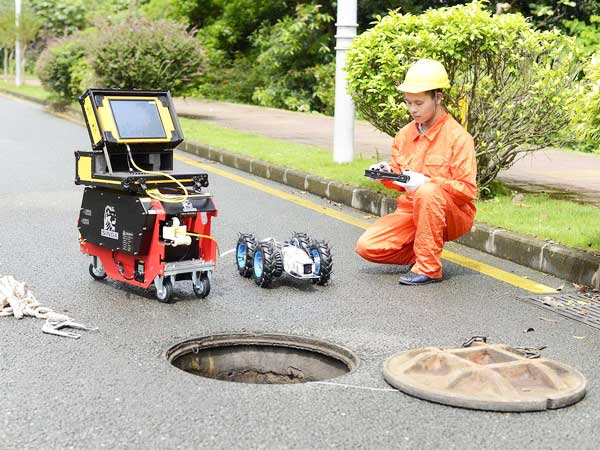 巴马管道机器人检测